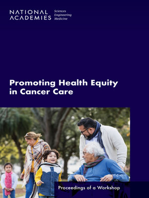 cover image of Promoting Health Equity in Cancer Care